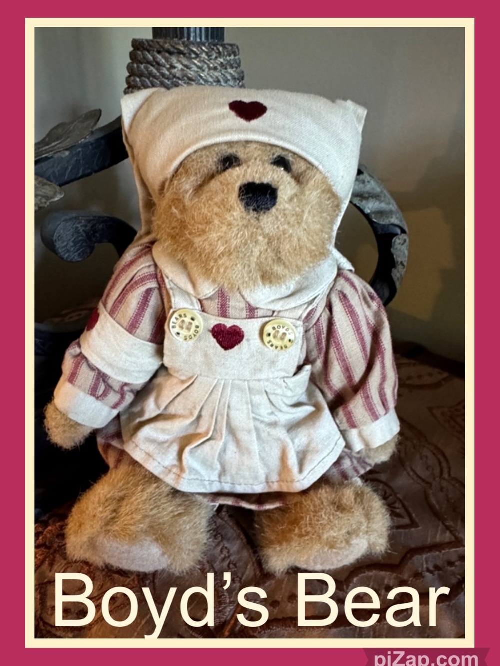 🐻Vintage Boyd’s Nurse Bear by The Boyds Collection Ltd. 1990s